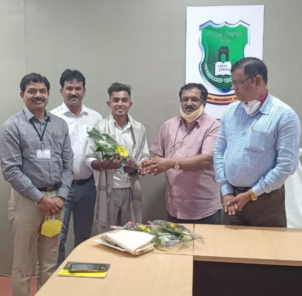 Covid Yoddha Award to Mr. Sarang Jambule